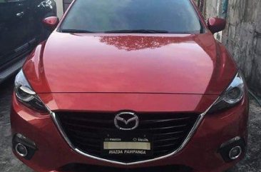 Red Mazda 3 2016 Automatic Gasoline for sale 