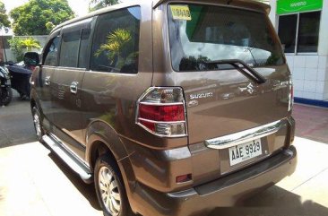 Brown Suzuki Apv 2014 at 53806 km for sale 