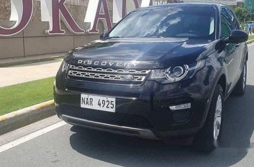 Black Land Rover Discovery 2016 for sale in Parañaque