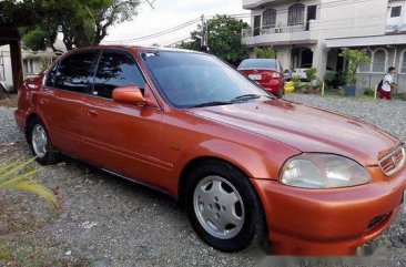 Sell Orange 1997 Honda Civic Automatic Gasoline at 84000 km 