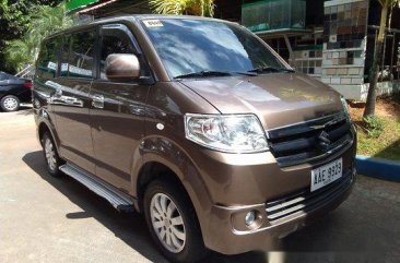 Brown Suzuki Apv 2014 at 53806 km for sale 