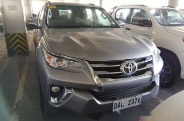 Silver Toyota Fortuner 2018 for sale in Cebu