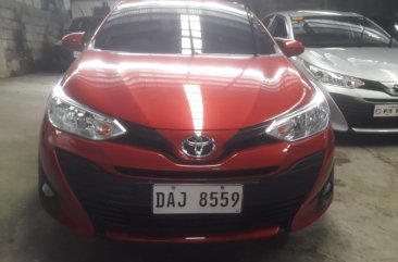 Red Toyota Vios 2019 for sale in Quezon City