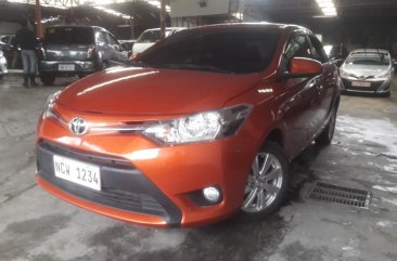 Orange Toyota Vios 2018 for sale in Quezon City