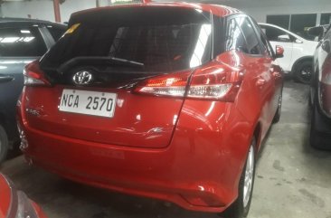 Selling Red Toyota Yaris 2018 in Quezon City