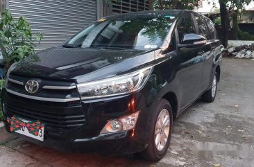 Selling Black Toyota Innova 2017 in Quezon City 