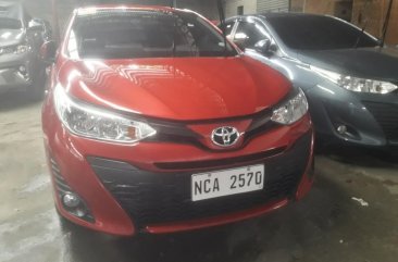 Selling Red Toyota Yaris 2018 in Quezon City