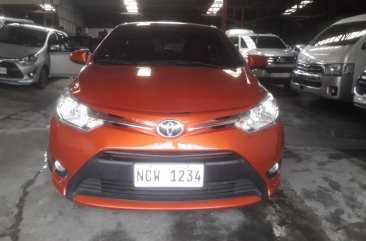 Orange Toyota Vios 2018 for sale in Quezon City