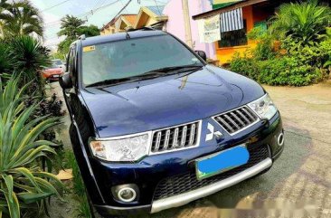 Blue Mitsubishi Montero Sport 2013 for sale in Angeles 