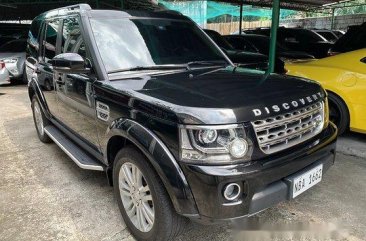 Black Land Rover Discovery 2017 Automatic Gasoline for sale 