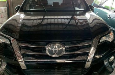 Sell Black 2017 Toyota Fortuner in Quezon City