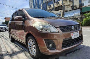 Selling Brown Suzuki Ertiga 2015 in Quezon City 