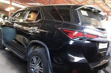 Black Toyota Fortuner 2017 Manual Diesel for sale 