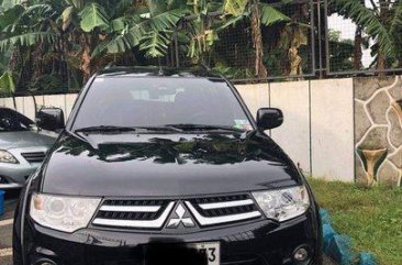 Black Mitsubishi Montero Sport 2014 at 79000 km for sale