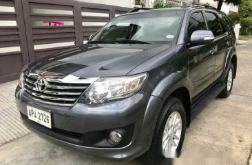 Sell Grey 2014 Toyota Fortuner Automatic Gasoline at 60000 km