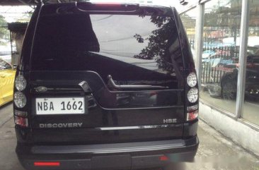 Selling Black Land Rover Discovery 2017 Automatic Gasoline at 9000 km