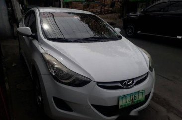 White Hyundai Elantra 2012 for sale in Paranaque