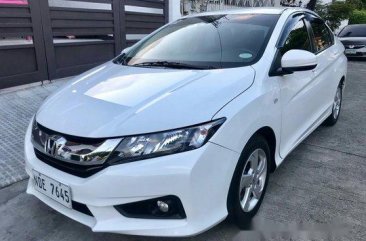 White Honda City 2017 at 30000 km for sale