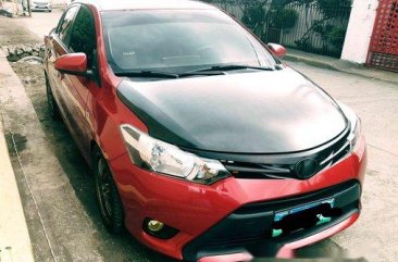 Red Toyota Vios 2014 at 29000 km for sale 