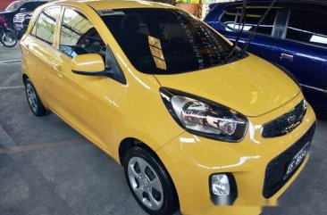 Selling Yellow Kia Picanto 2016 Manual Gasoline 