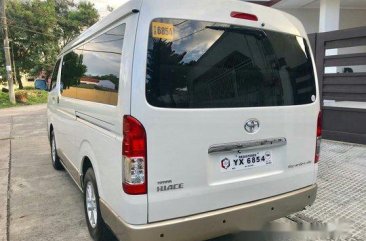 White Toyota Hiace 2016 for sale in Parañaque 