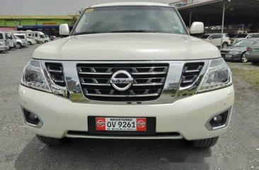 White Nissan Patrol 2016 at 12000 km for sale 
