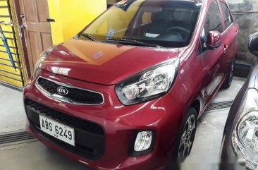Red Kia Picanto 2015 for sale in Antipolo 