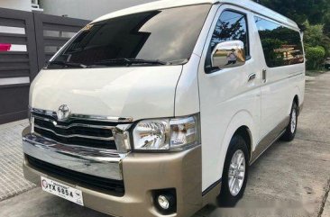 White Toyota Hiace 2016 for sale in Parañaque 