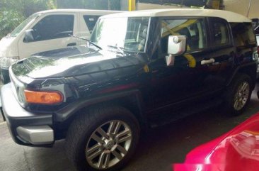 Black Toyota Fj Cruiser 2016 for sale in Quezon City