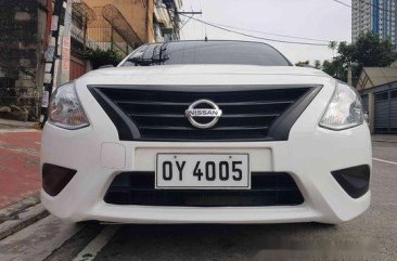 White Nissan Almera 2017 Manual Gasoline for sale 