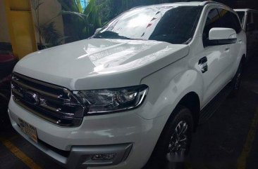 Sell White 2016 Ford Everest in Quezon City