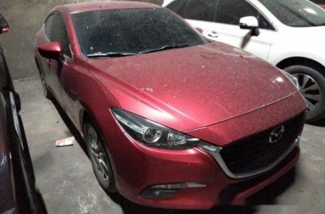 Red Mazda 3 2018 for sale in Quezon City