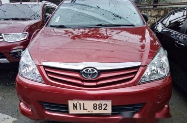 Sell Red 2009 Toyota Innova in Quezon City