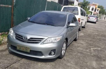Sell Silver 2012 Toyota Corolla altis at 57000 km