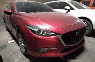 Red Mazda 3 2018 for sale in Quezon City