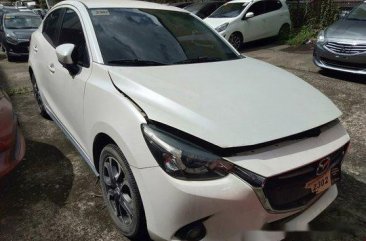 White Mazda 2 2017 Automatic Gasoline for sale