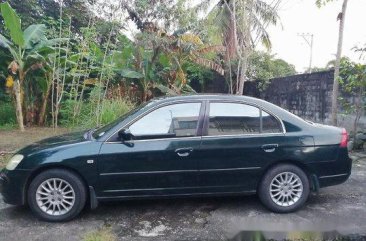 Selling Green Honda Civic 2001 in Manila