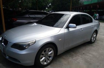 Silver BMW 530D 2007 for sale in Pasig