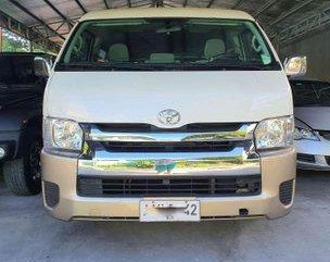 White Toyota Hiace 2014 Manual Diesel for sale 