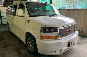 White GMC Savana 2019 Automatic Gasoline for sale 