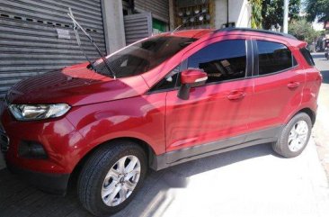 Selling Red Ford Ecosport 2017 Automatic Gasoline 