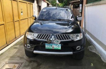 Selling Black Mitsubishi Montero sport 2012 Automatic Diesel 