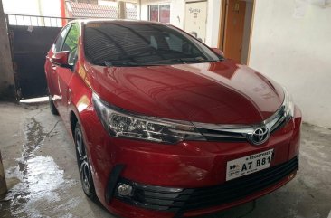 Selling Red Toyota Altis 2018 in Quezon City