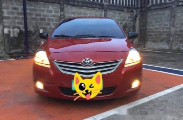 Sell Red 2013 Toyota Vios at 50000 km