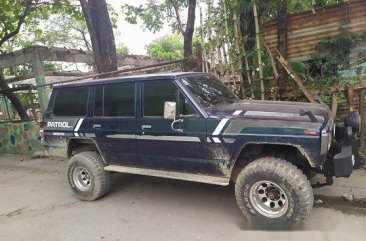 Selling Blue Nissan Patrol 1993 at 100000 km