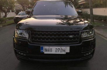 Black Land Rover Range Rover 2017 Automatic Diesel for sale 