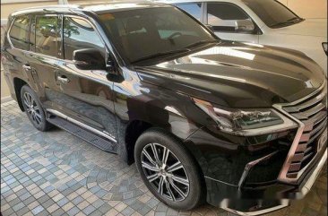 Selling Black Lexus Lx 2018 at 3000  km