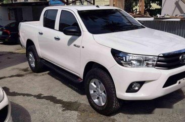 White Toyota Hilux 2019 Manual Gasoline for sale 