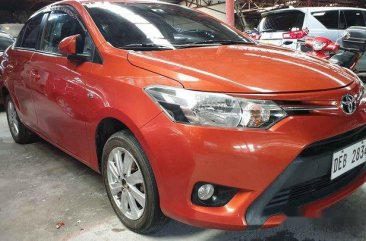 Orange Toyota Vios 2016 for sale 