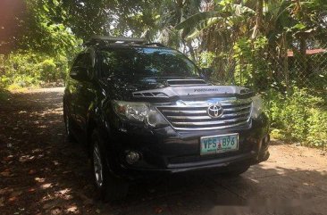 Sell Black 2013 Toyota Fortuner at Automatic Diesel at 1200000 km